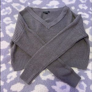 Grey sweater from wild fable